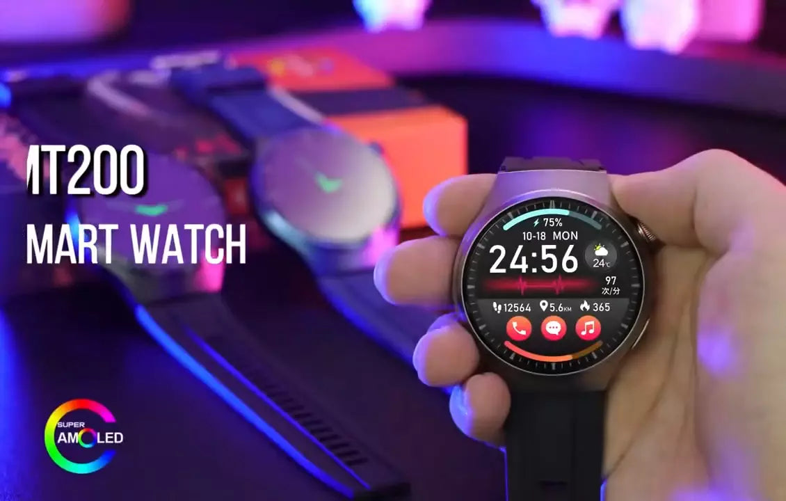 UK 2025 New Medical Grade Smart Watch Blood Pressure Oxygen Heart Rate Bluetooth